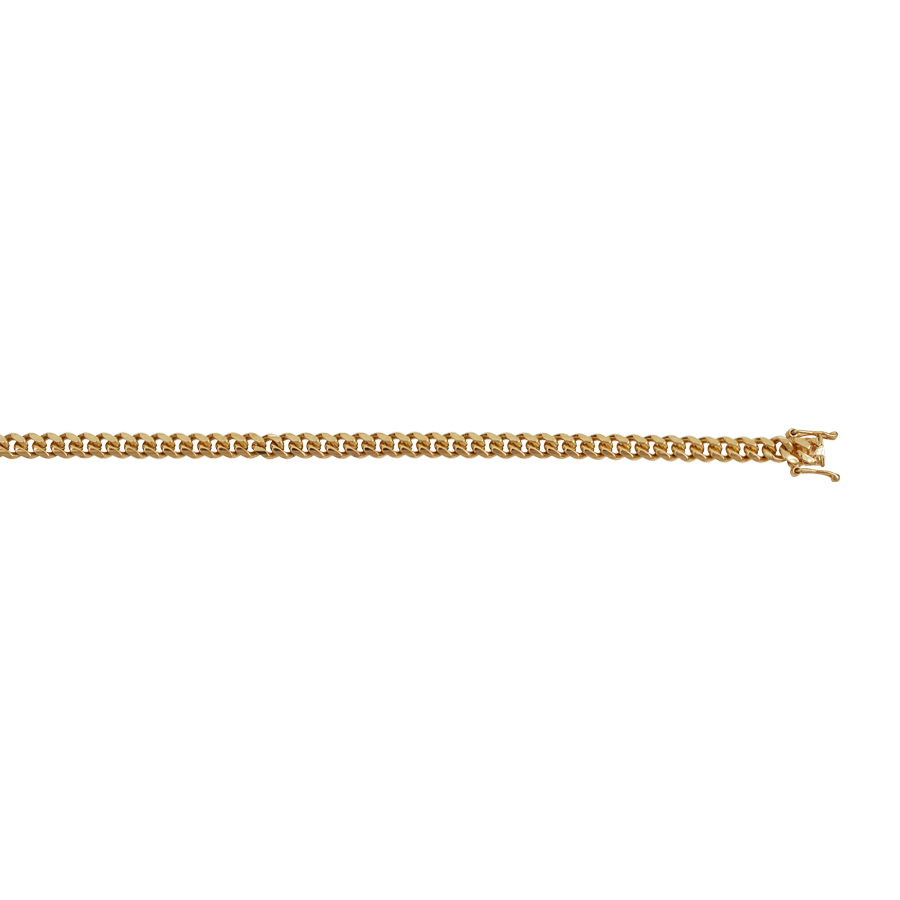 14K Yellow Gold 6.1mm Solid Miami Cuban Link394-134 – Metal Marketplace ...