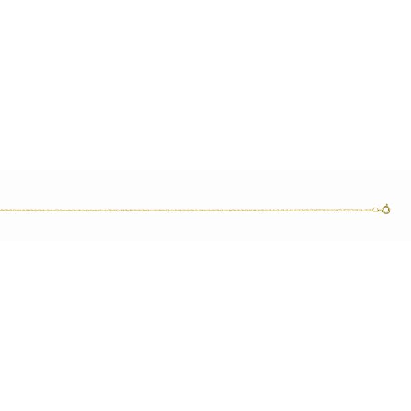 14K Yellow Gold 4R Promotional Carded Chain <br />200-000-16