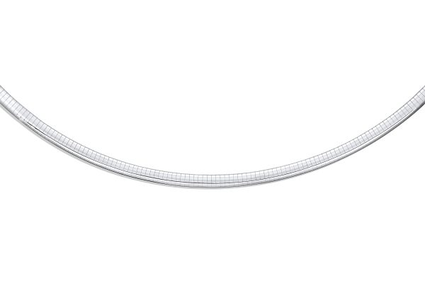 14K Yellow/White Reversible 6mm Omega <br />102-006