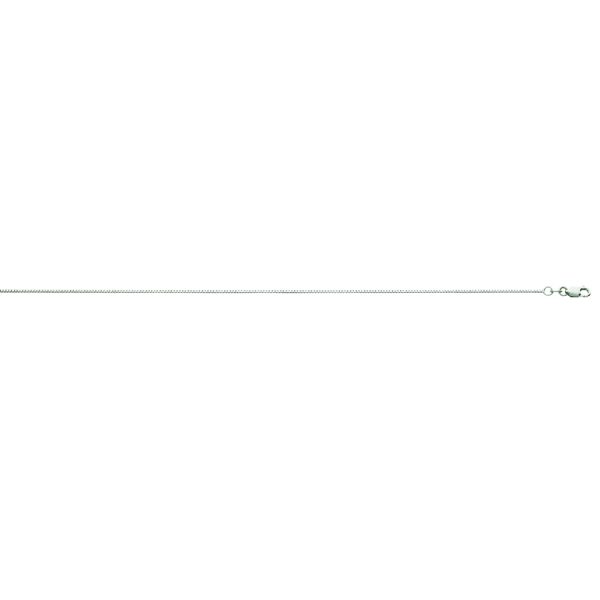 18K White Gold 0.7mm Box Chain <br />18-045W