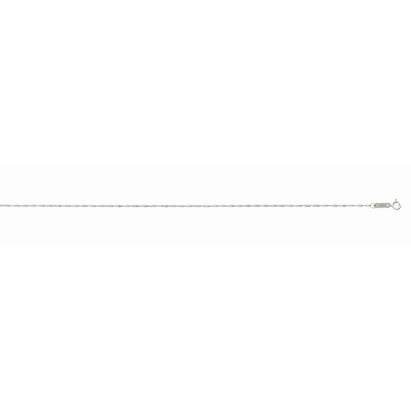 10K White Gold 1.2mm Singapore 020 <br />213-020