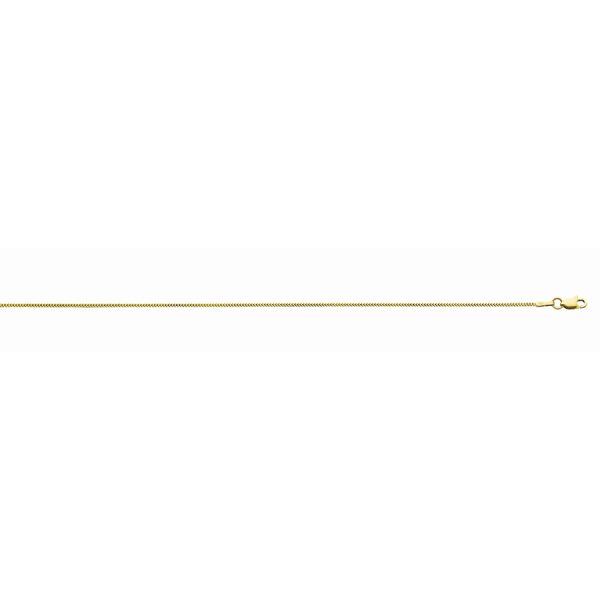 14K Yellow Gold 1.2mm Franco Chain (Victory) <br />220-326