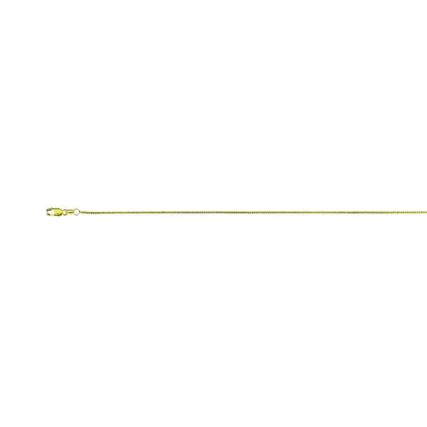 14K Yellow Gold 0.9mm Franco Chain (Victory) <br />220-331
