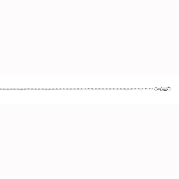 14K White Gold 1.7mm Box Chain <br />456-175