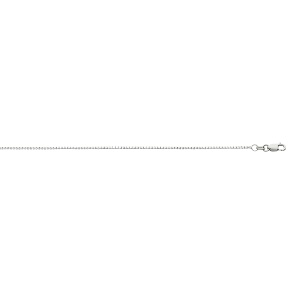 14K White Gold 2.0mm Box Chain <br />456-210