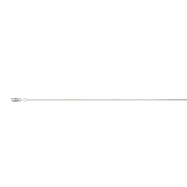 14K White Gold 0.9mm Franco Chain (Victory) <br />462-331