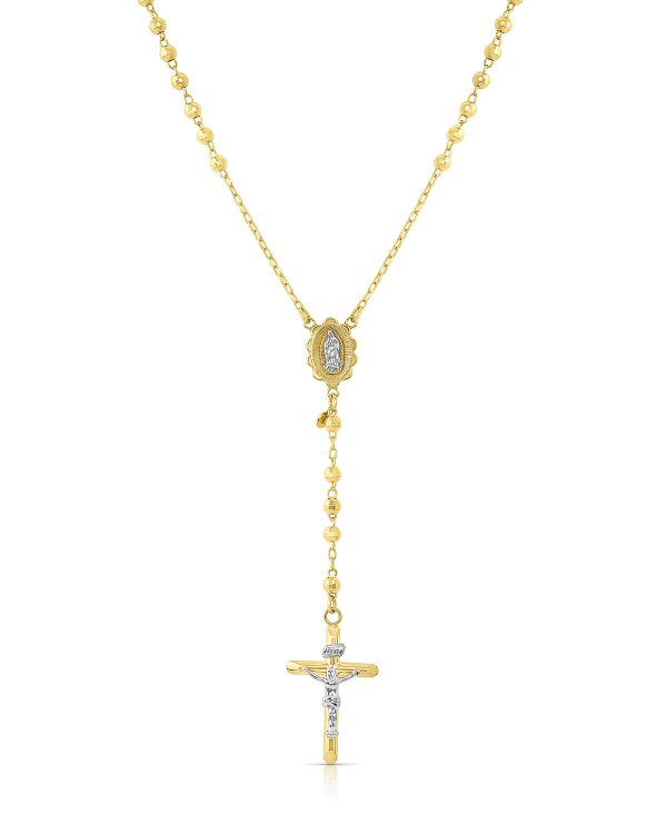 10K Yellow Gold Rosary Bead <br />771-0002