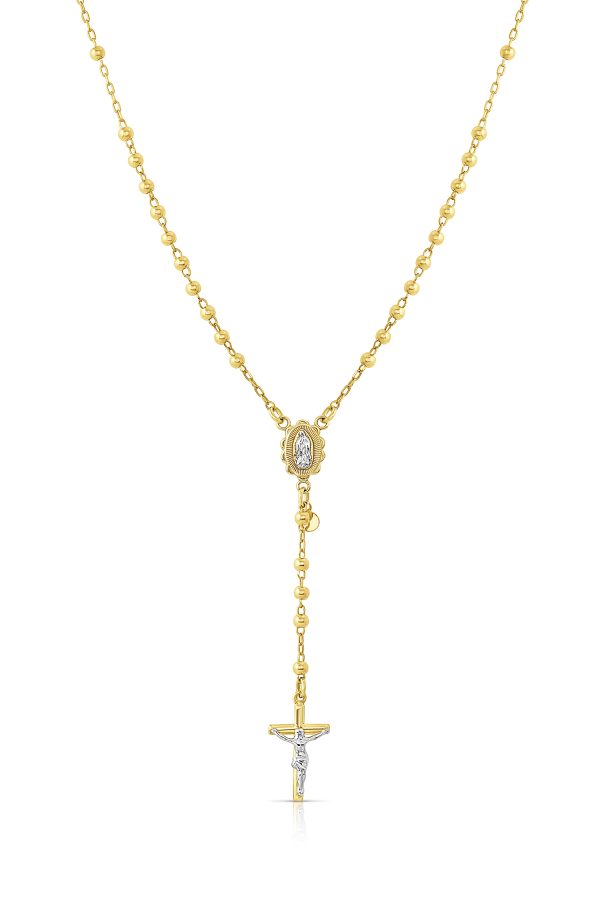 10K Yellow Gold Rosary Bead <br />771-0003