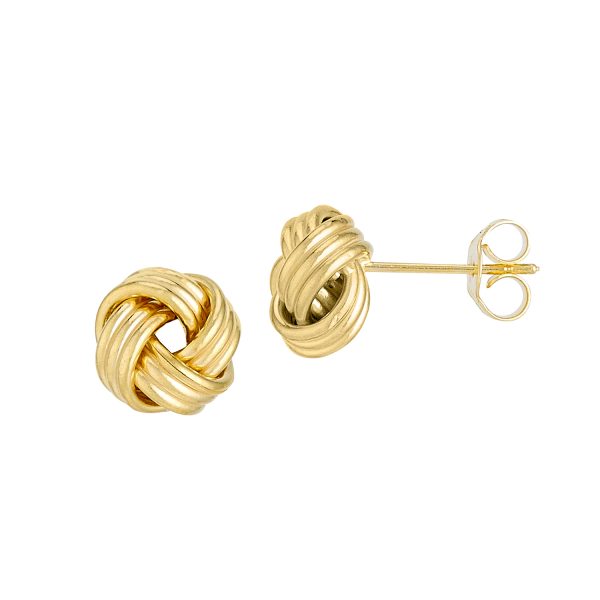 14K Yellow Gold Love Knot: Polished <br />G-5244
