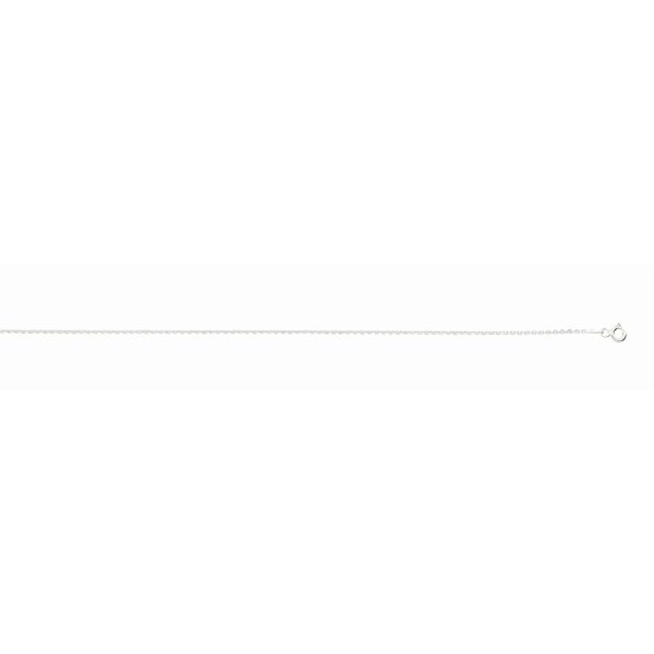 Sterling Silver Anti-Tarnish 1.4mm Diamond Cut Cable Chain <br />SS-18-040