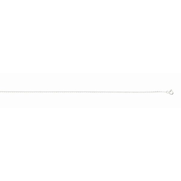 Sterling Silver Anti-Tarnish 1.6mm Diamond Cut Cable Chain <br />SS-18-045