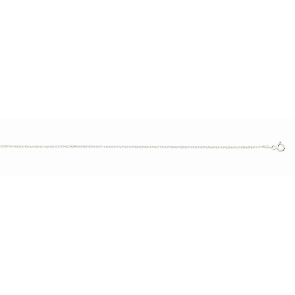 Sterling Silver Anti-Tarnish 2.1mm Diamond Cut Cable Chain <br />SS-18-050