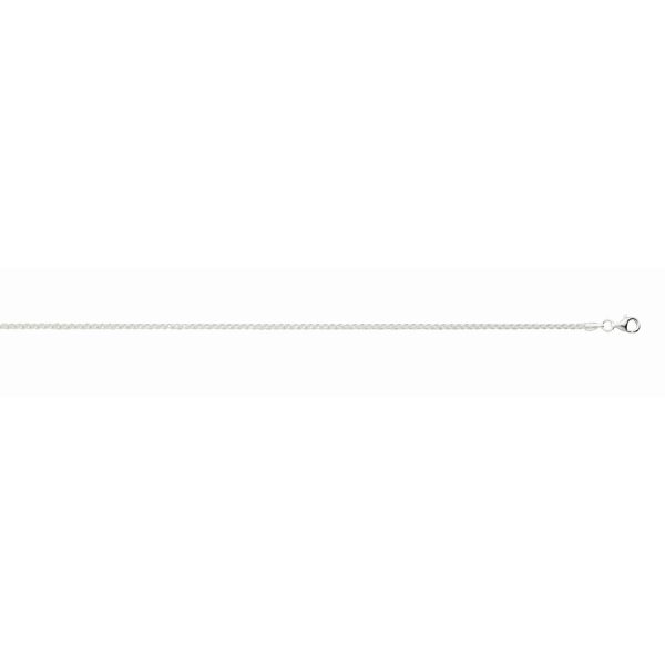 Sterling Silver Anti-Tarnish 1.5mm Diamond Cut Round Wheat Chain (Spiga) <br />SS-23-045