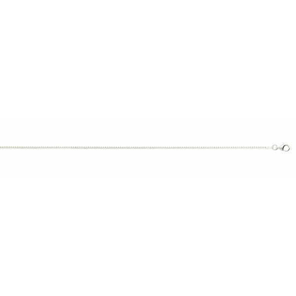 Sterling Silver Anti-Tarnish 1.1mm Box Chain <br />SS-28-022