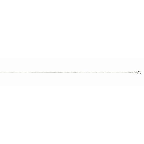 Sterling Silver Anti-Tarnish 1.5mm Box Chain <br />SS-28-030