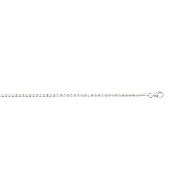 Sterling Silver Anti-Tarnish 2.8mm Box Chain <br />SS-28-060
