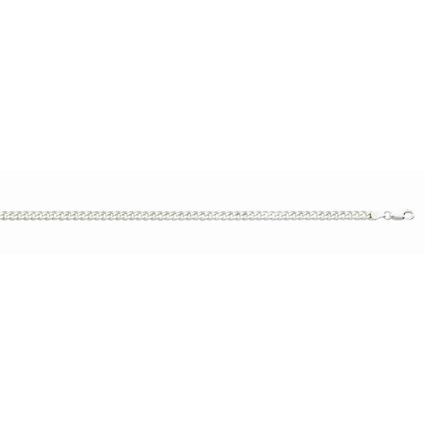 Sterling Silver Anti-Tarnish 5.3mm Curb Link <br />SS-30-120