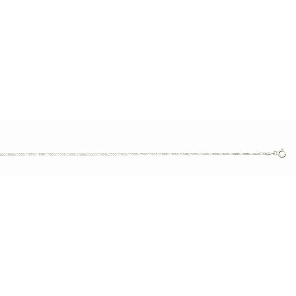 Sterling Silver Anti-Tarnish 2.6mm Figaro Link <br />SS-32-060