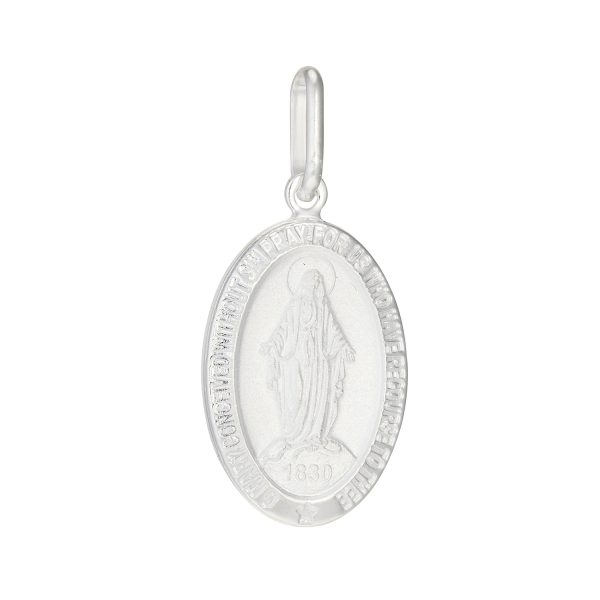 Sterling Silver Miraculous Medal <br />SS-70-031