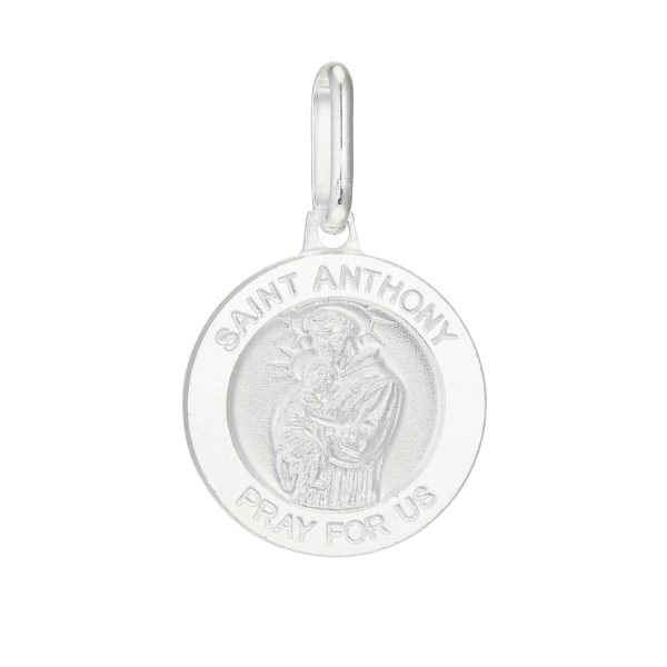 Sterling Silver St. Anthony Medal <br />SS-70-103