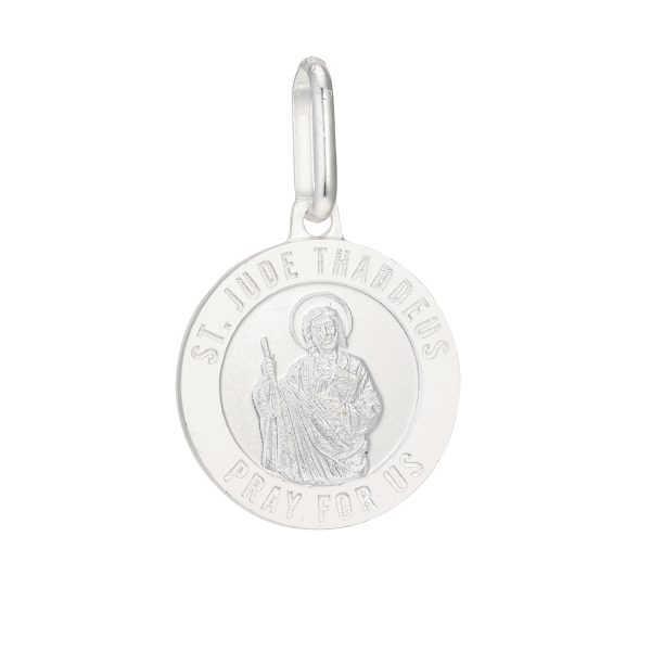 Sterling Silver St. Jude Medal <br />SS-70-106