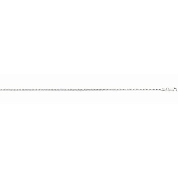 Sterling Silver Rhodium Plated 1.9mm Miami Cuban Link  <br />SSR-31-060