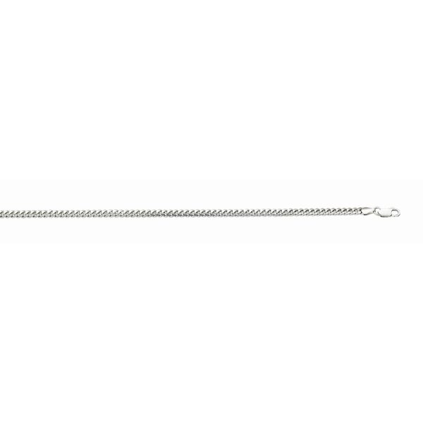 Sterling Silver Rhodium Plated 4.1mm Miami Cuban Link  <br />SSR-31-120
