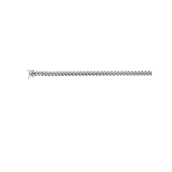 Sterling Silver Rhodium Plated 9.8mm Miami Cuban Link  <br />SSR-31-300