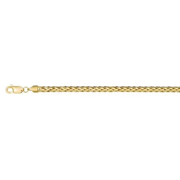 10K Yellow Gold 5.3mm Palm Link Chain<br />303-050