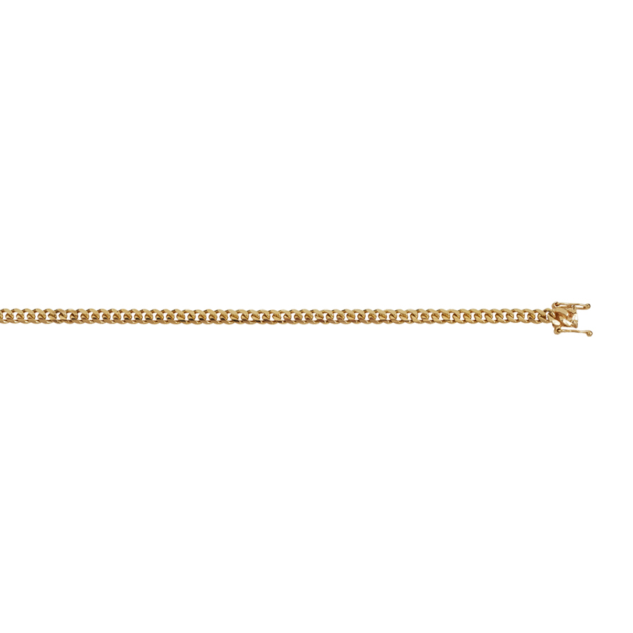 14K Yellow Gold 3.9mm Solid Miami Cuban Link394-132 – Metal Marketplace ...